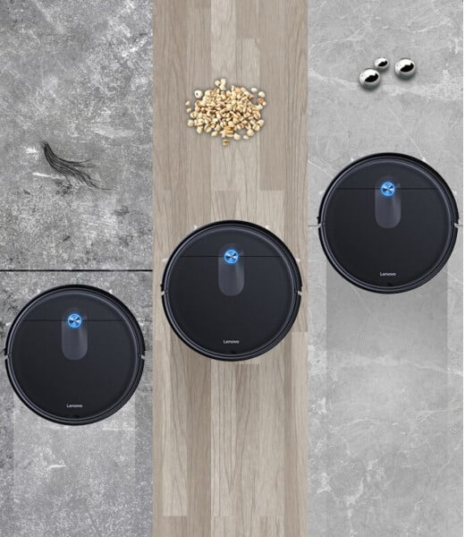 Робот-пилосос Lenovo E2 Pro Inertial Navigation UVC black - фото 4 Робот-пилосос Lenovo E2 Pro Inertial Navigation UVC black - фото 4