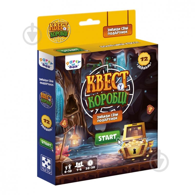 Гра настільна Vladi Toys розважальна Квест у коробці Відеогра VT5902-03 - фото 1