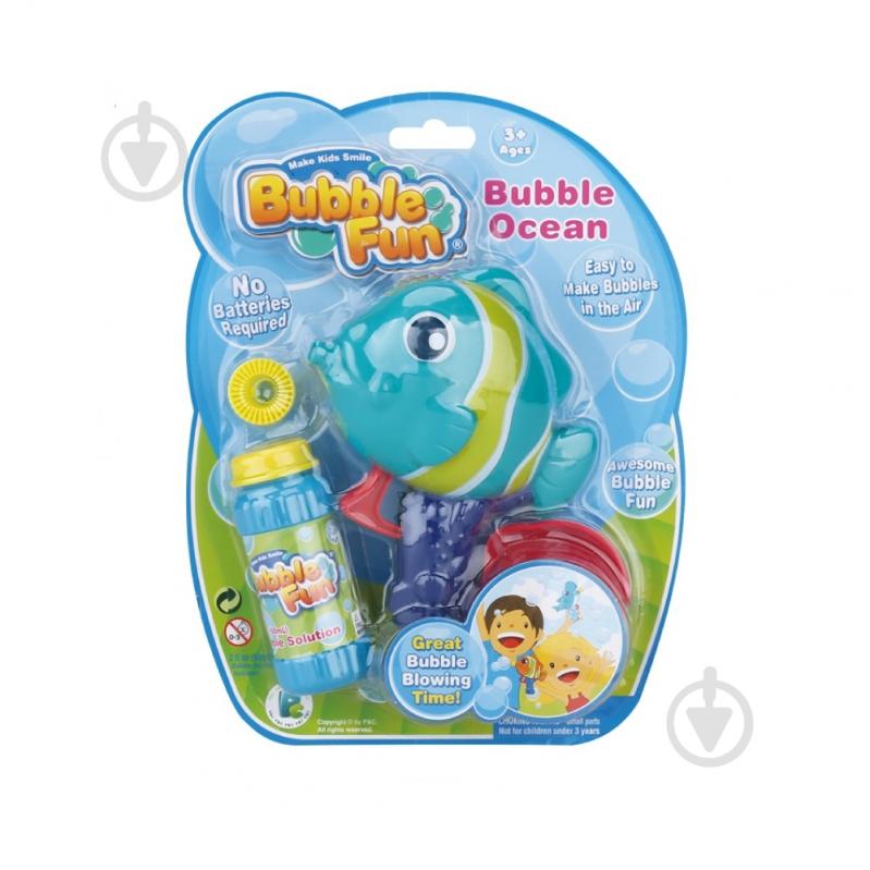 Мильні бульбашки Bubble Fun Рибка 60 мл в асортименті DHOBB10125 - фото 1