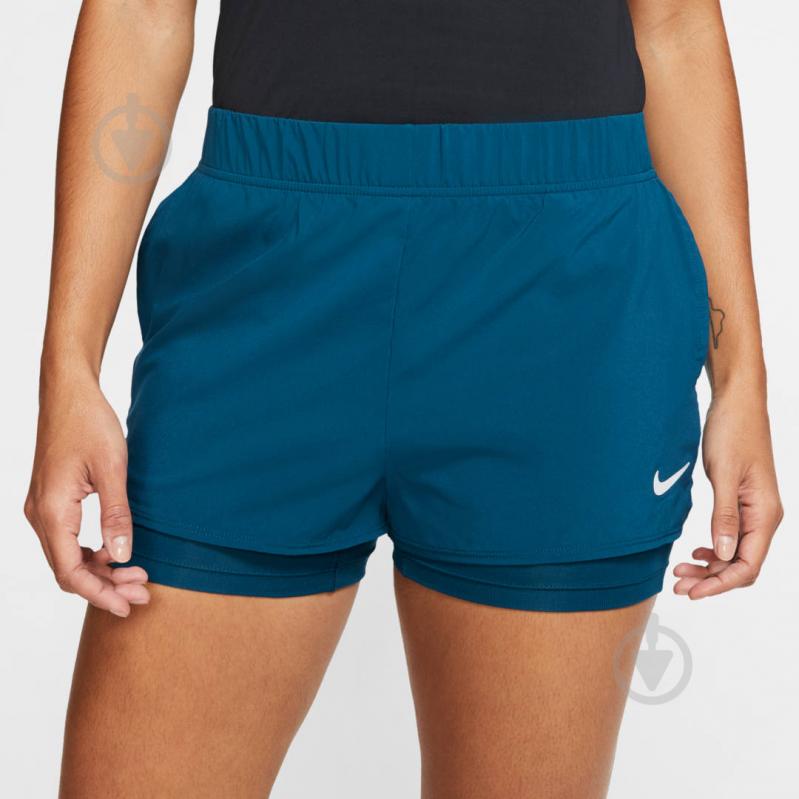 Шорти Nike W NKCT FLEX SHORT 939312-432 р. S синій - фото 1