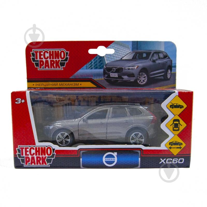 Автомодель Technopark 1:43 Volvo R-Design XC60-12-GY - фото 8