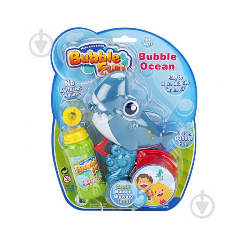 Мыльные пузыри Bubble Fun Акула 60 мл в ассортименте DHOBB10126 - фото 1