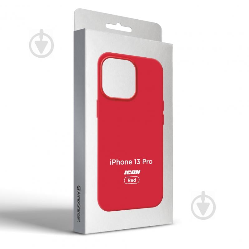 Панель Armorstandart ICON Case для Apple iPhone 13 Pro Red (ARM60495) для Apple iPhone 13 Pro (ARM60495) - фото 3