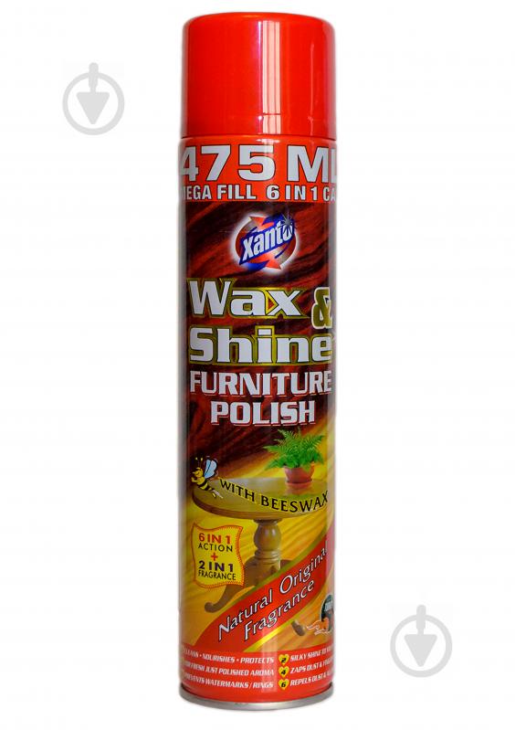 Воск для ухода за мебелью XANTO Wax&Shine 0,475 л - фото 1