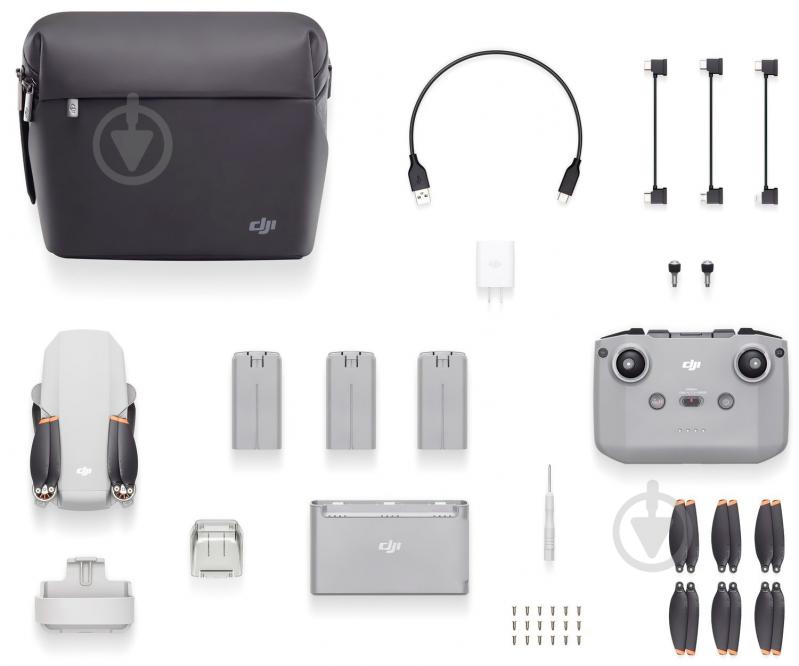 Квадрокоптер DJI Mavic Mini 2 Fly More Combo 10549 - фото 7