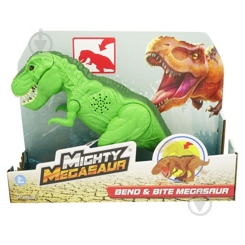 Игрушка Dragon-I Могучий Мегазавр. T-Rex рычащий и кусающий в ассортименте 80086 - фото 1