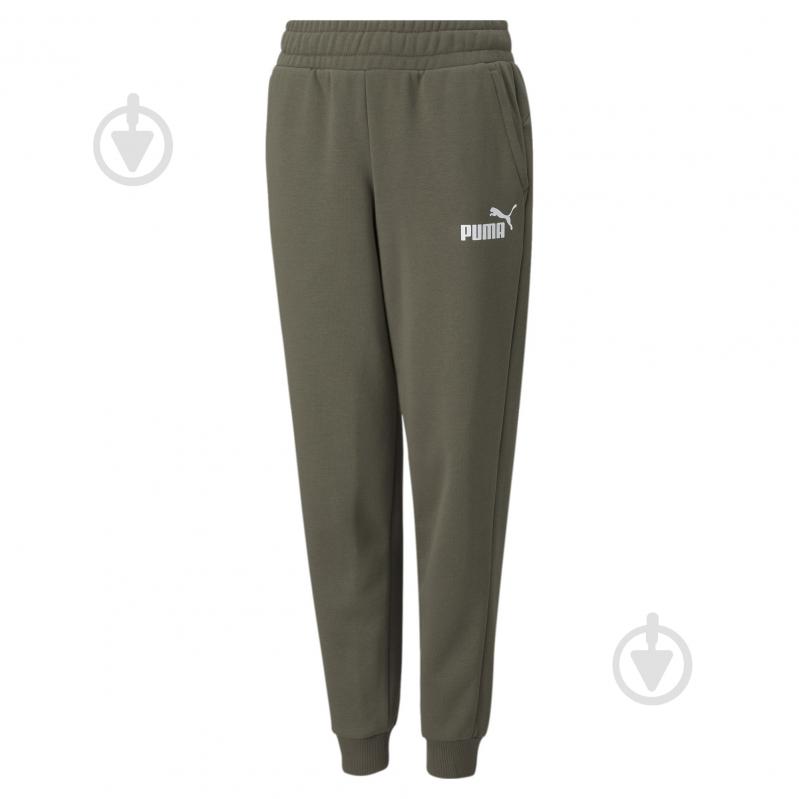 Штани Puma ESS Logo Pants 58697344 р. 152 сірий - фото 1