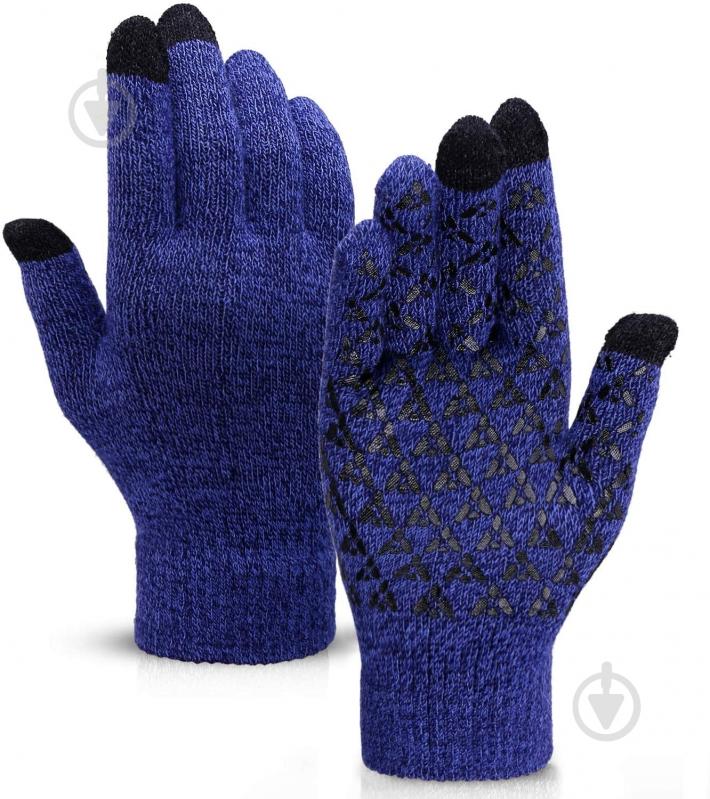 Рукавицы Armorstandart Melange ARM59873 black/blue - фото 1 Рукавицы Armorstandart Melange ARM59873 black/blue - фото 1