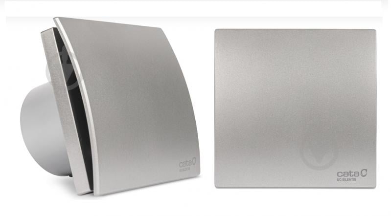 Витяжний вентилятор Cata UC-10 SILENTIS HYGRO SILVER 01221200 - фото 3 Витяжний вентилятор Cata UC-10 SILENTIS HYGRO SILVER 01221200 - фото 3