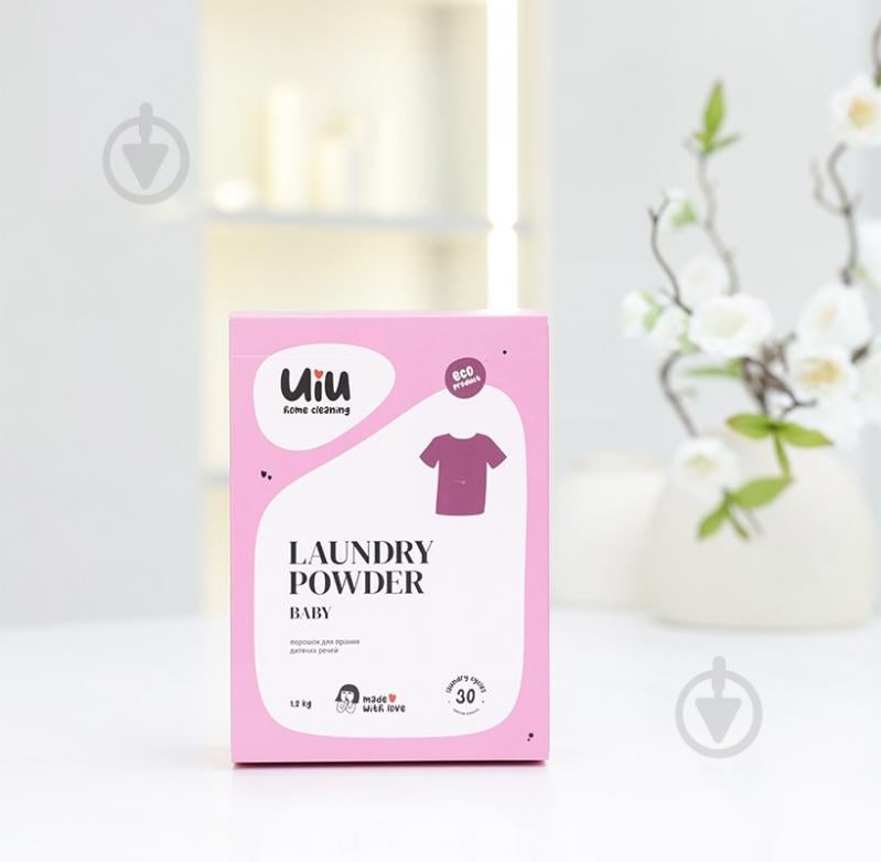 Стиральный порошок для машинной и ручной стирки UIU Baby 1,2 кг - фото 2