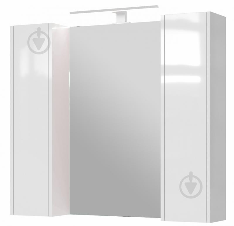 Дзеркальна шафа ЮВЕНТА Bronx - 90 білий - фото 1