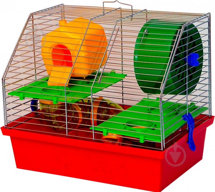 Клетка Лорі Вилла Люкс 2 цинк - фото 1