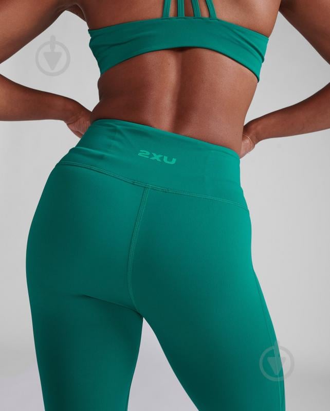 Лосины 2XU Form Hi-Rise Comp 7/8 Tight WA7303b_FGR/FGR р.XS зеленый - фото 11