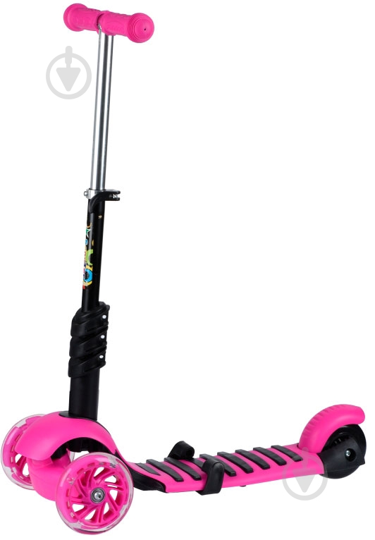 Самокат-беговел Same Toy розовый SY-S171UT-3 - фото 1