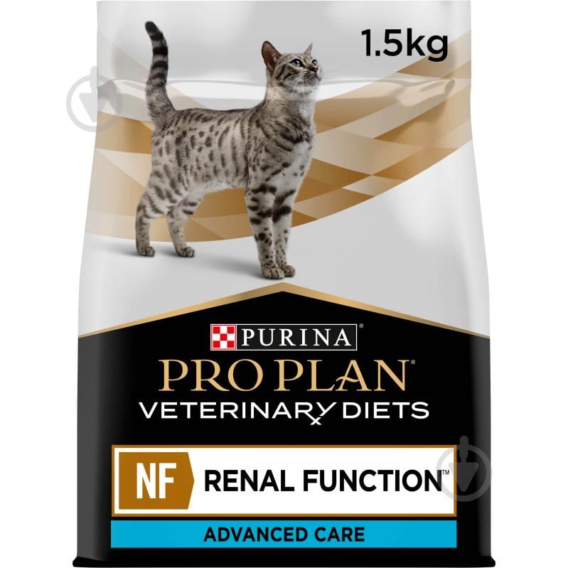 Корм сухий для дорослих котів ProPlan by Purina VETERINARY DIETS NF Renal Function - фото 1 Корм сухий для дорослих котів ProPlan by Purina VETERINARY DIETS NF Renal Function - фото 1