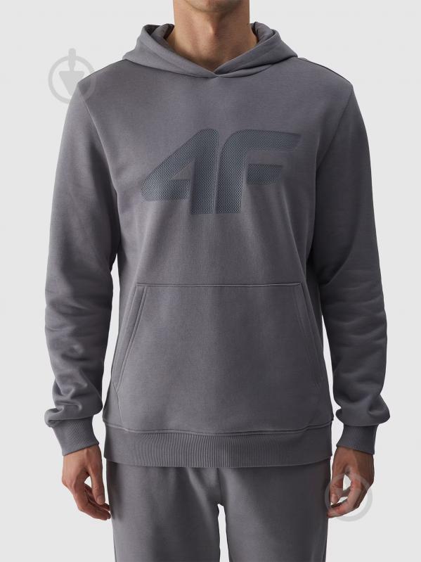 Джемпер 4F SWEATSHIRT M1464 4FWMM00TSWSM1464-25S р.M сірий - фото 5