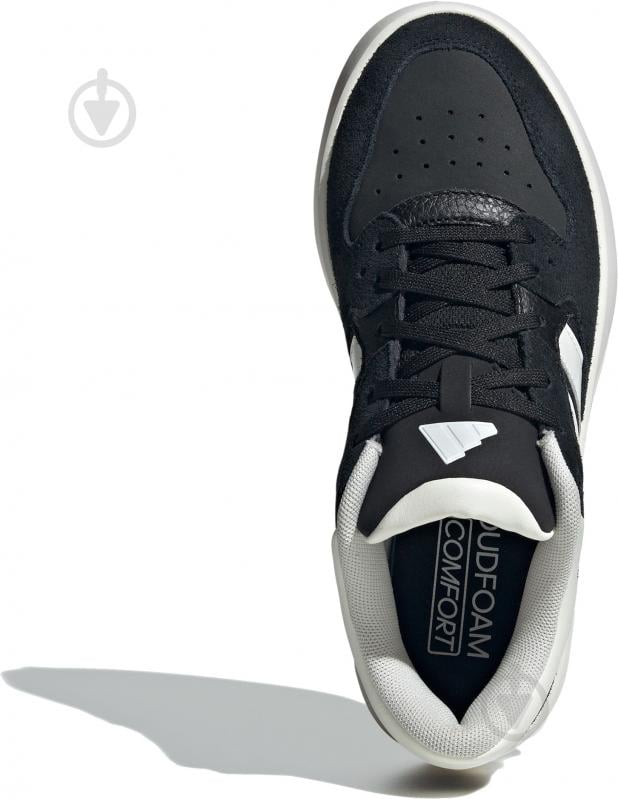Кроссовки женские демисезонные Adidas COURT 24 IH0524 р.41 1/3 черные с белым - фото 7