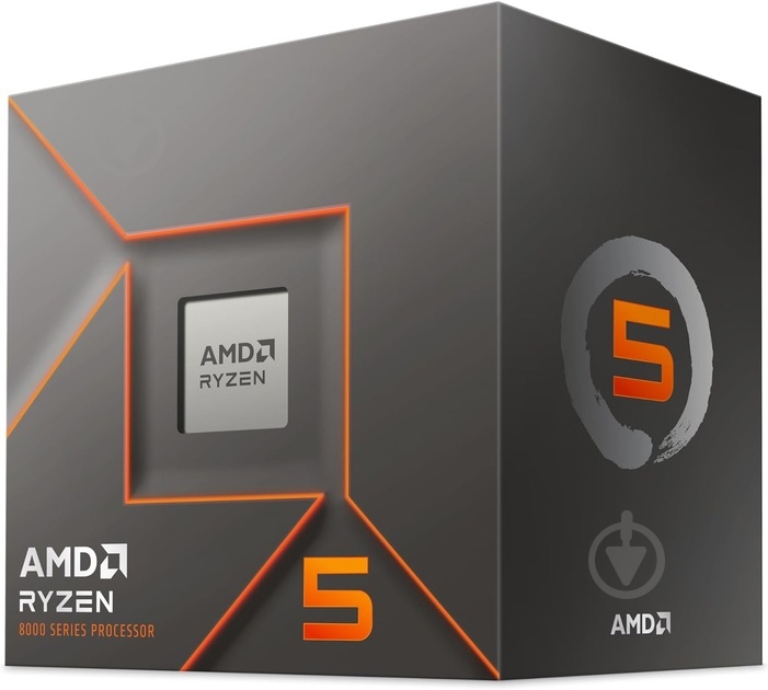 Процессор AMD Ryzen 5 8400F 4,2 GHz Socket AM5 Box (100-100001591BOX) - фото 1