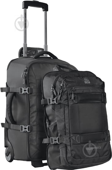 Сумка-рюкзак Granite Gear на колесах Cross Trek 2 W/Pack 74 л чорний 2224-0001 - фото 2