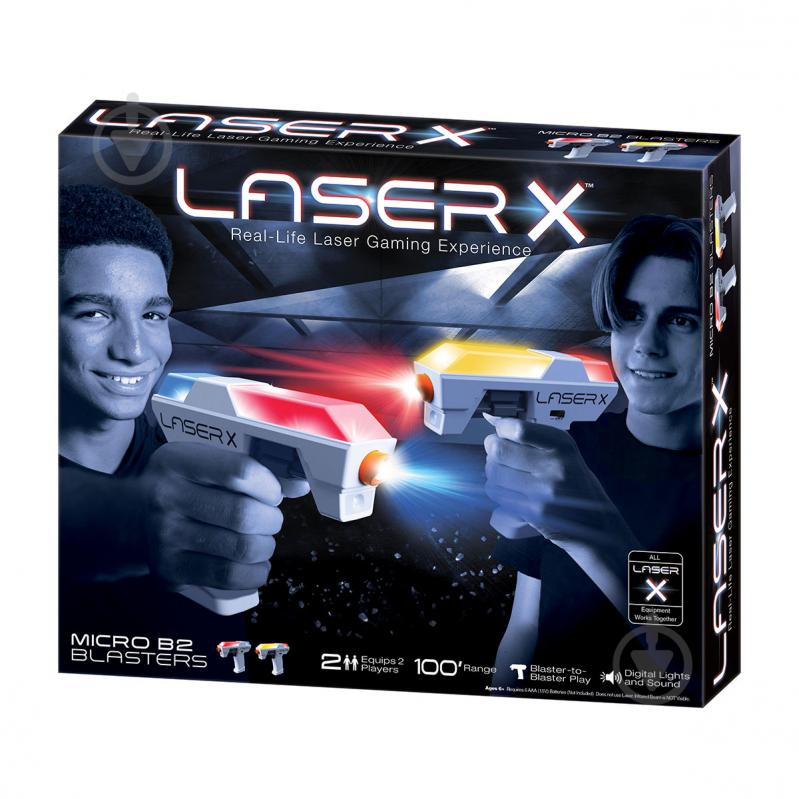 Набір бластерів Laser X Micro для двох гравців 87906 - фото 6