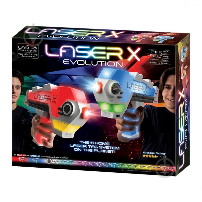 Набор бластеров Laser X Evolution для двух игроков 88908 - фото 6