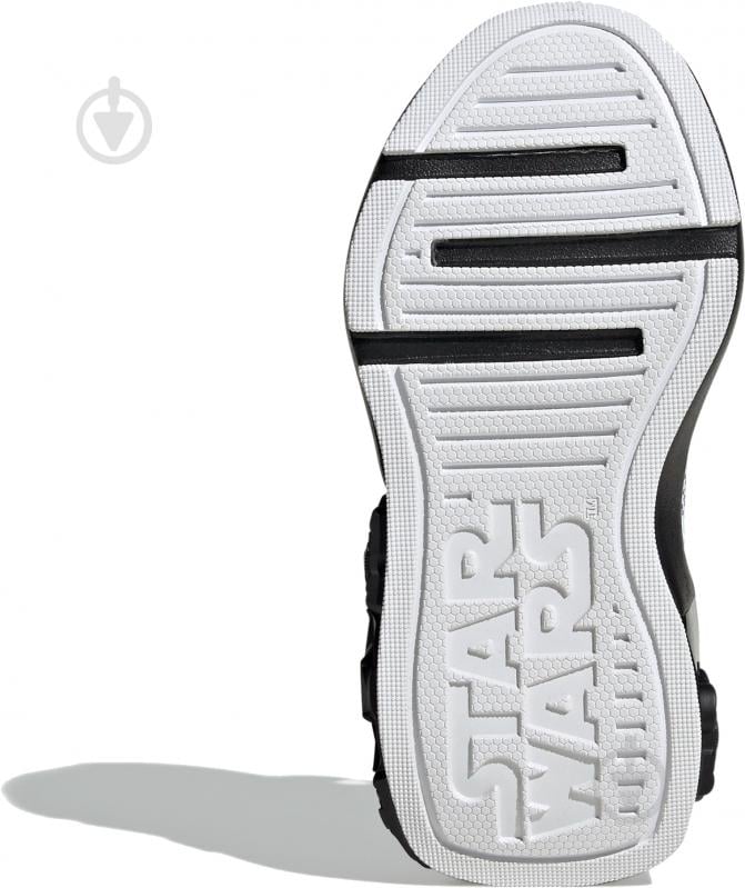 Кросівки для хлопчиків демісезонні Adidas STAR WARS RUNNER EL ID0378 р.36 2/3 білі із чорним - фото 9