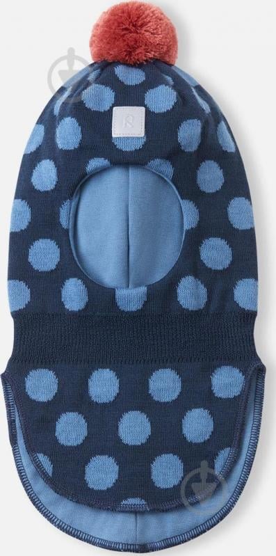 Шапка-бини Reima Polkka 5300314A-67A1 р.50 синий - фото 12