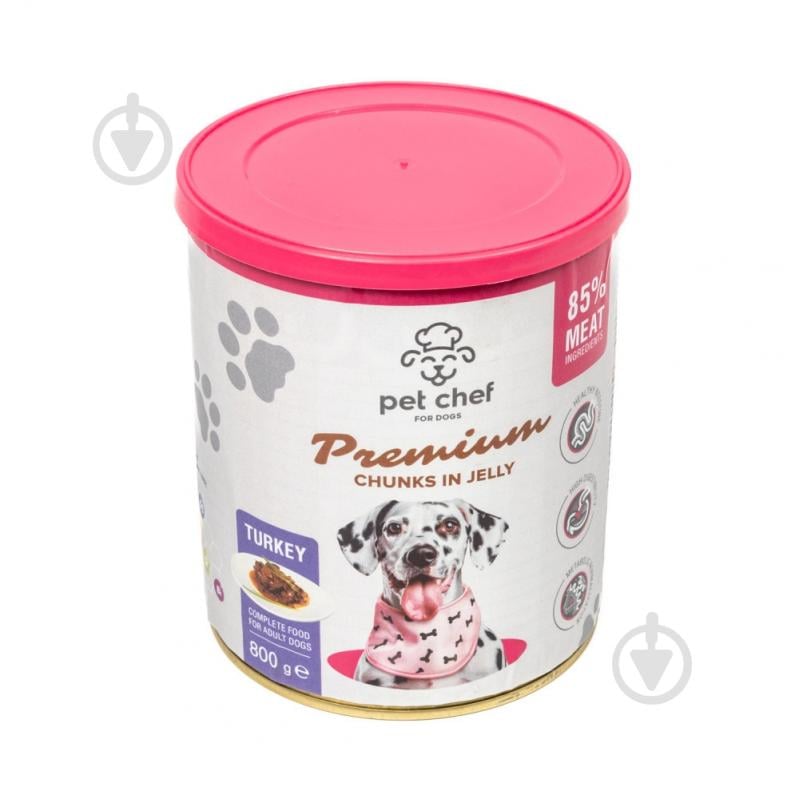 Консерва Pet Chef с индейкой 800 г - фото 3 Консерва Pet Chef с индейкой 800 г - фото 3