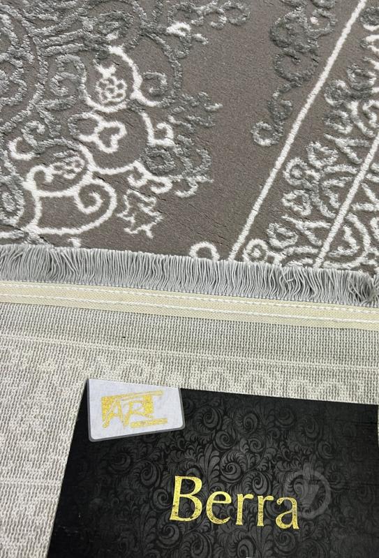Ковер Art Carpet BERRA 5000D GRY 100x200 см - фото 5