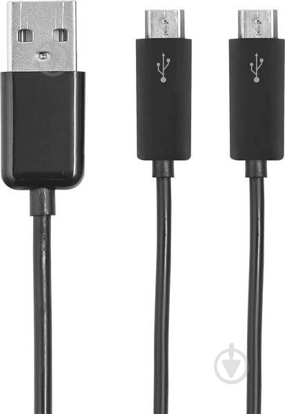 Кабель Trust 3,5 м черный (20432) Duo Charge Cable - фото 3 Кабель Trust 3,5 м черный (20432) Duo Charge Cable - фото 3
