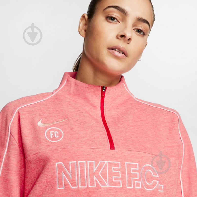 Футболка Nike W NK FC MIDLAYER CD1215-631 р.L розовый - фото 3