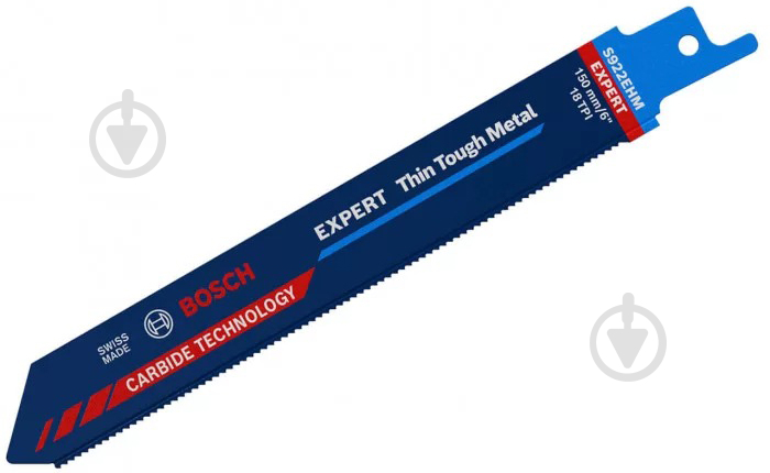 Пилочка для сабельной пилы Bosch Expert Thin Tough Metal S 922 EHM 1 шт. 2608900360 - фото 1