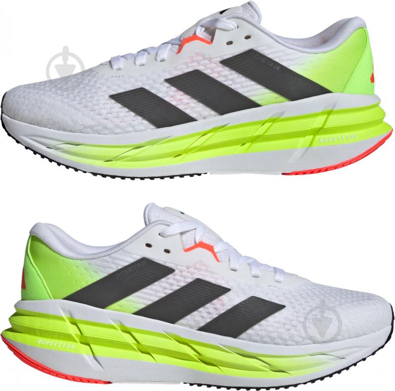 Кросівки чоловічі демісезонні Adidas ADISTAR 3 M IE8222 р.40 2/3 білі - фото 5