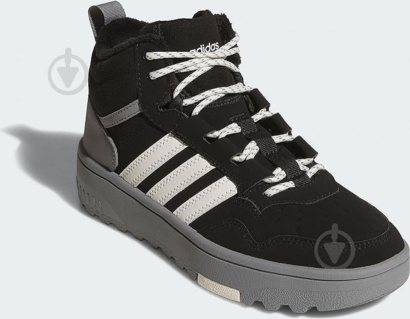 Ботинки Adidas HOOPS 4.0 MID WINTERIZED J KI6384 р.38 серый - фото 3
