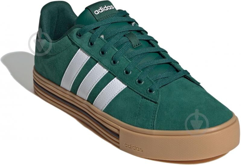 Кросівки чоловічі демісезонні Adidas DAILY 4.0 IF4510 р.40 2/3 зелені - фото 3