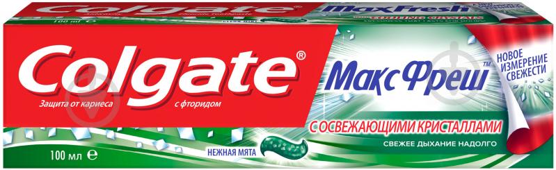 Зубная паста Colgate Макс Фреш Нежная мята освежающая 100 мл - фото 2