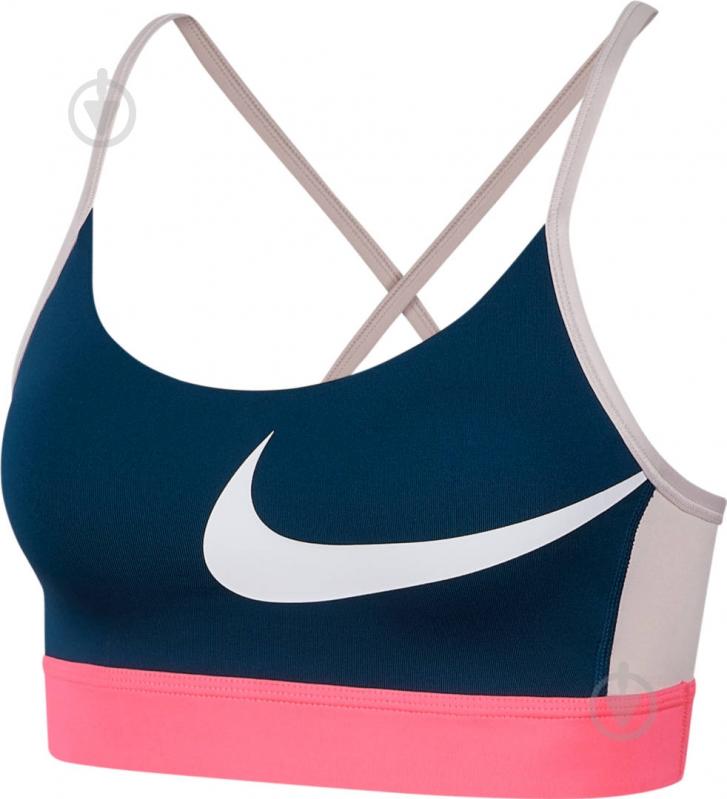 Бра Nike ICNCLSH BRA LIGHT CJ0533-432 р.M синий - фото 1