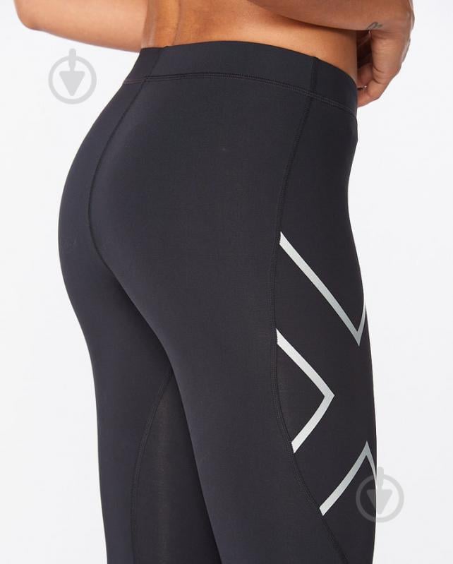 Лосины 2XU Core Compression Tights WA4173b_BLK/SIL р.XL черный - фото 7