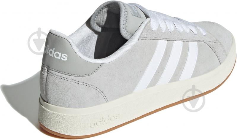 Кросівки чоловічі демісезонні Adidas GRAND COURT BASE 00s IH6185 р.40 2/3 сірі - фото 4