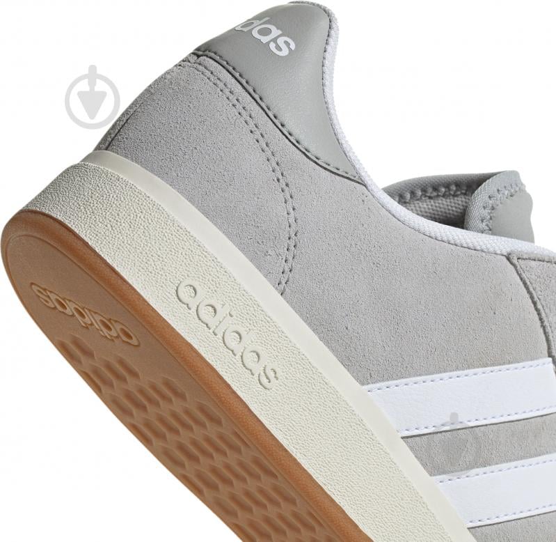 Кросівки чоловічі демісезонні Adidas GRAND COURT BASE 00s IH6185 р.40 2/3 сірі - фото 6