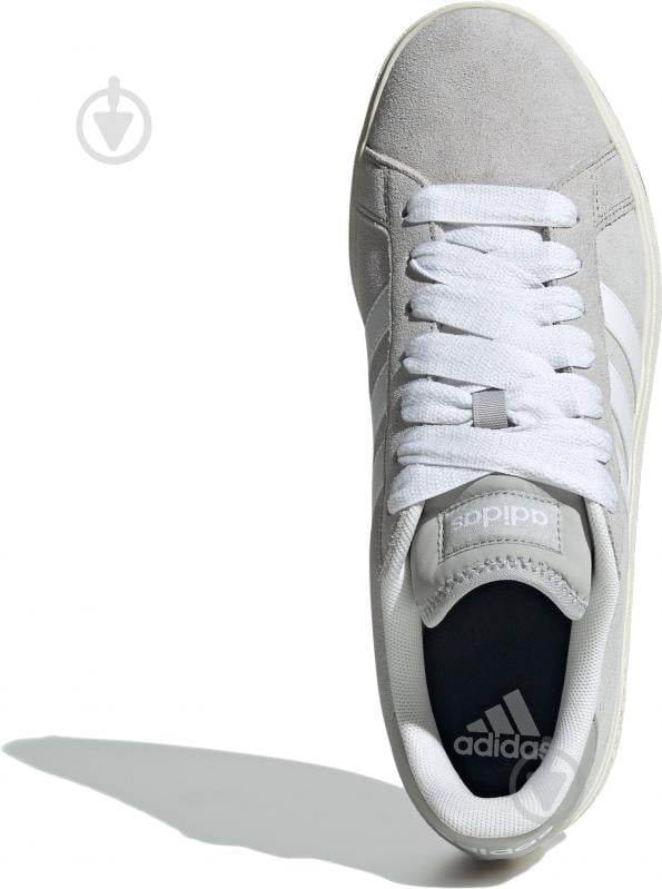 Кросівки чоловічі демісезонні Adidas GRAND COURT BASE 00s IH6185 р.40 2/3 сірі - фото 7