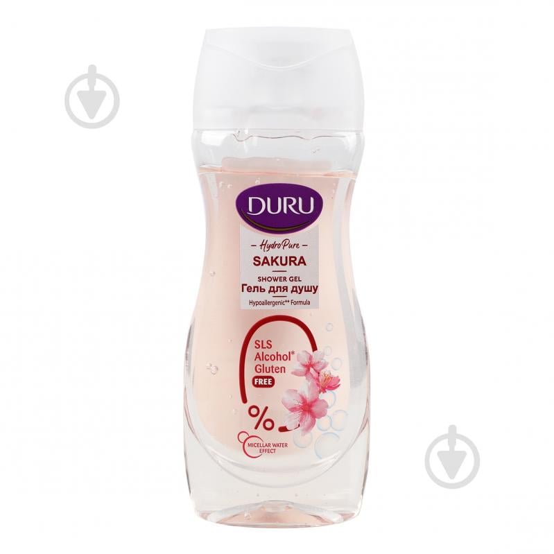 Гель для душу Duru Сакура Hydro pure 250 мл - фото 1 Гель для душу Duru Сакура Hydro pure 250 мл - фото 1