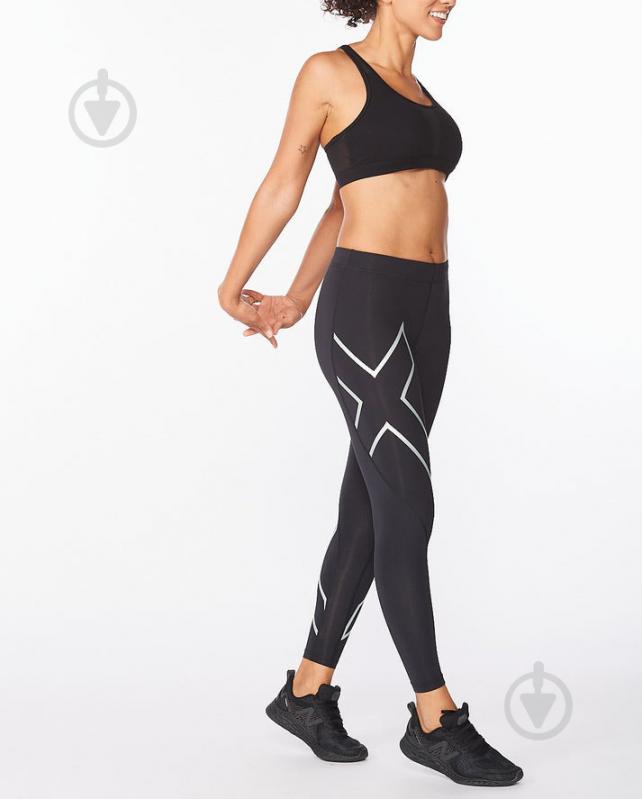 Лосини 2XU Core Compression Tights WA4173b_BLK/SIL р.L чорний - фото 5