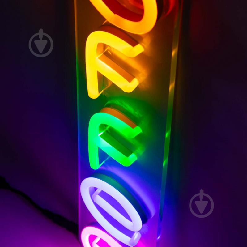 Неонова вивіска ArtEco Light COFFEE_8 11 Вт 650x100 мм різнокольоровий (RGB) - фото 3