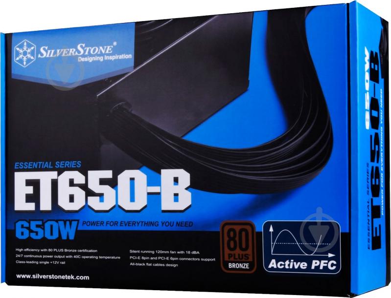 Блок питания SilverStone STRIDER ET650-B V1.4 SST-ET650-B 650 Вт - фото 11