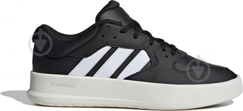 Кросівки чоловічі демісезонні Adidas COURT 24 ID1253 р.40 2/3 чорні - фото 1