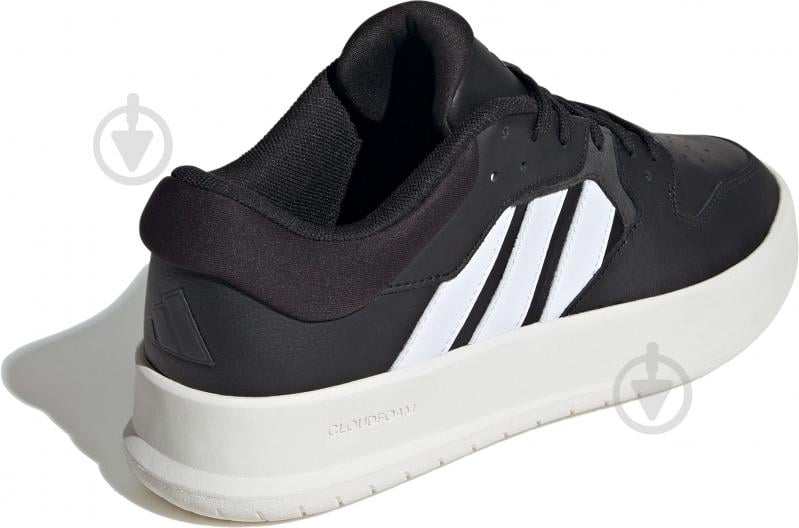 Кросівки чоловічі демісезонні Adidas COURT 24 ID1253 р.40 2/3 чорні - фото 4