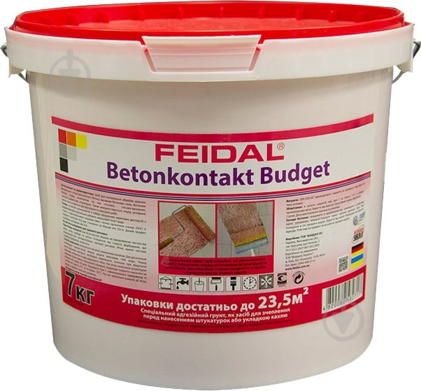 Ґрунтовка адгезійна Feidal Betonkontakt budget 7 кг - фото 1