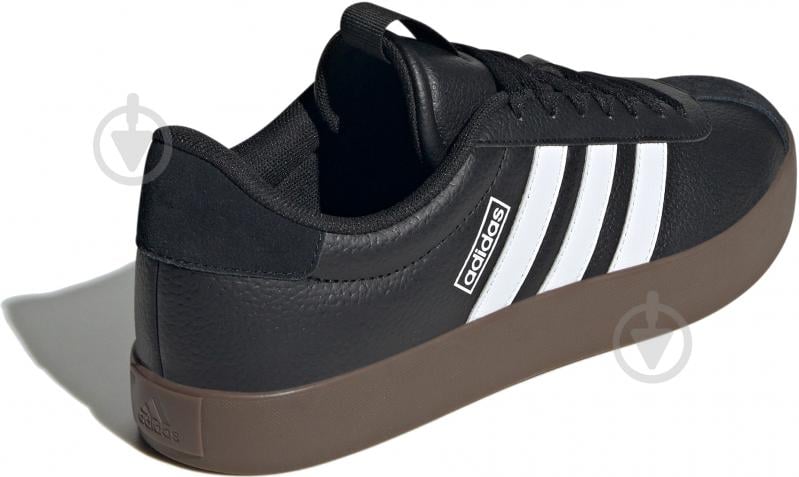 Кросівки чоловічі демісезонні Adidas VL COURT 3.0 ID6286 р.40 2/3 чорні - фото 4