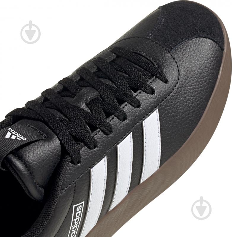 Кросівки чоловічі демісезонні Adidas VL COURT 3.0 ID6286 р.40 2/3 чорні - фото 5